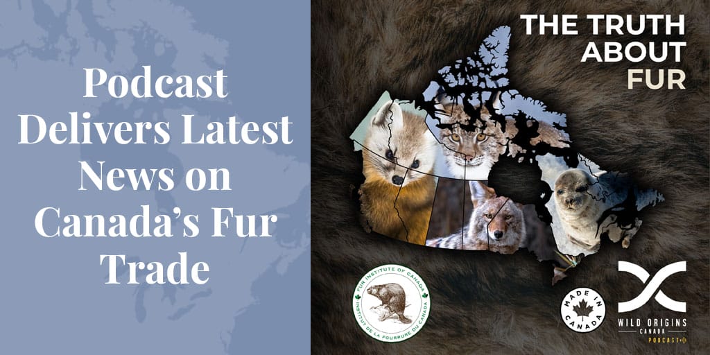 Podcast Delivers Latest News on Canada’s Fur Trade